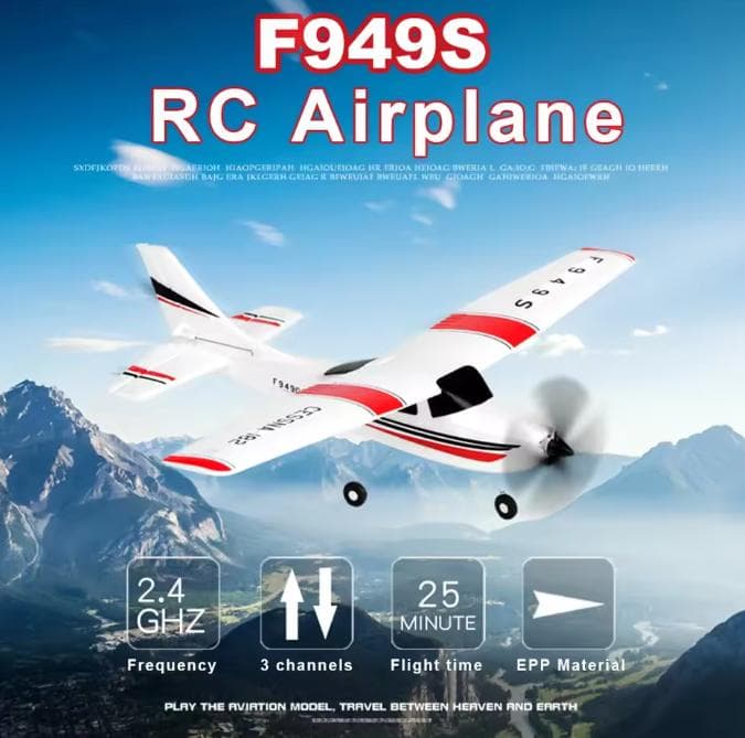Wltoys F94 2.4 グラム 3Ch RC 飛行機固定翼飛行機屋外
