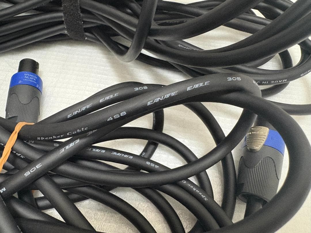 SPEAKON NL4FX CANARE 4S8 スピーカーケーブル