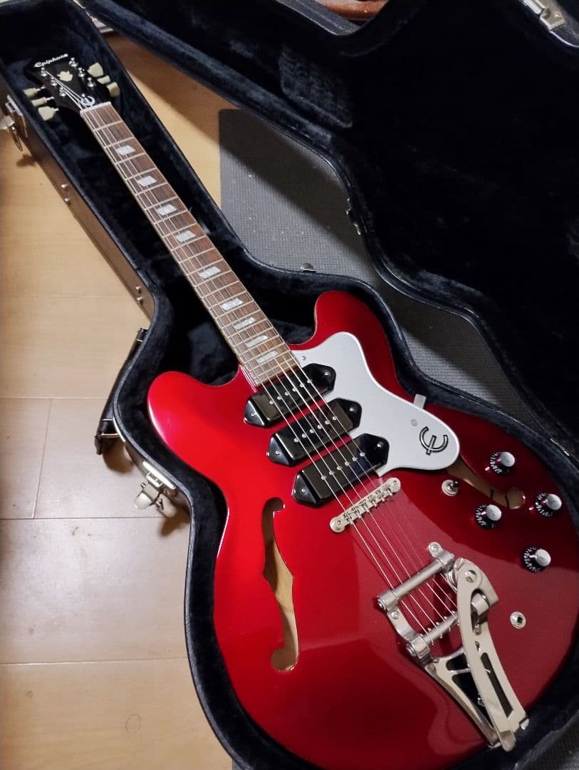 Epiphone Ltd Ed Riviera Custom P93 RP/美品