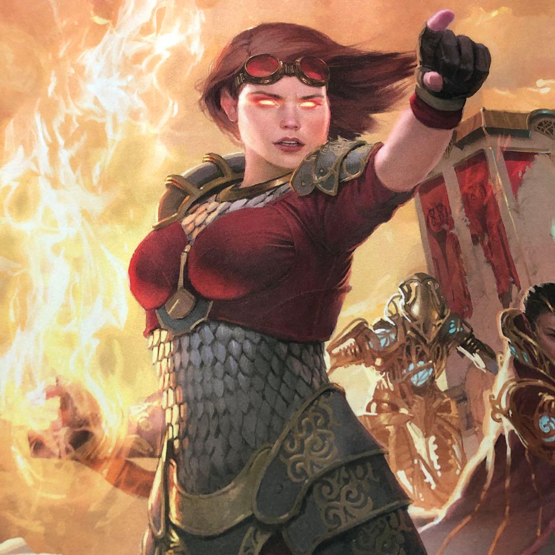 mtg プレイマット チャンドラ 霊気紛争 RPTQ top16