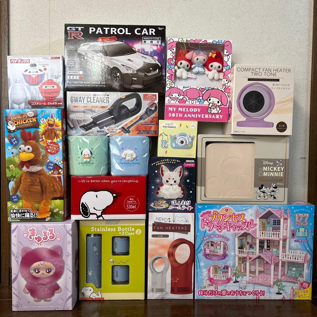 プライズ景品まとめ売り　16点