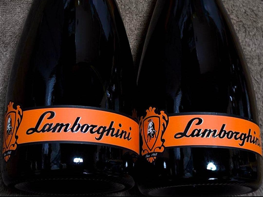 【2本】Lamborghini Demi Sec ランボルギーニ オレンジラベル