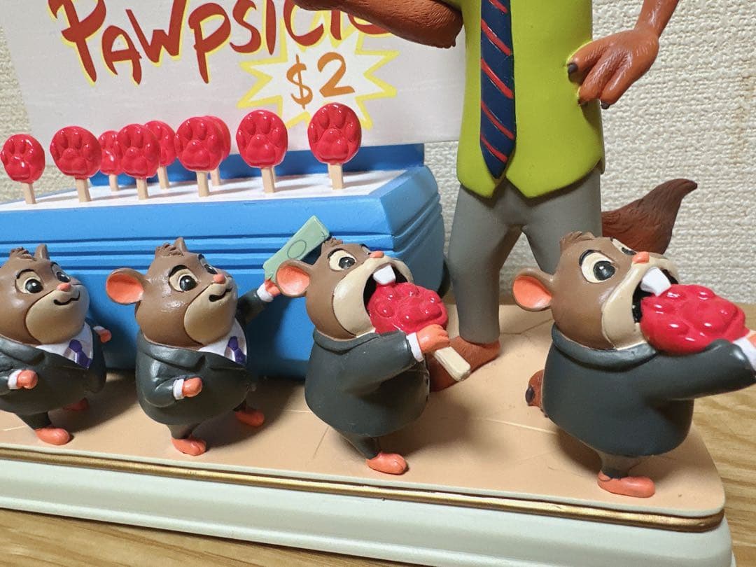 ズートピア　小物入れ　ニック・ワイルド アイスキャンディー　(箱無し)