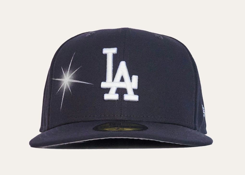 帽子 ay el ay en 59Fifty New Era Dodgers navy