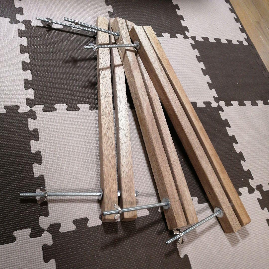 ギタートップ板膨らみ修理　治具ロングクランプ3本セット