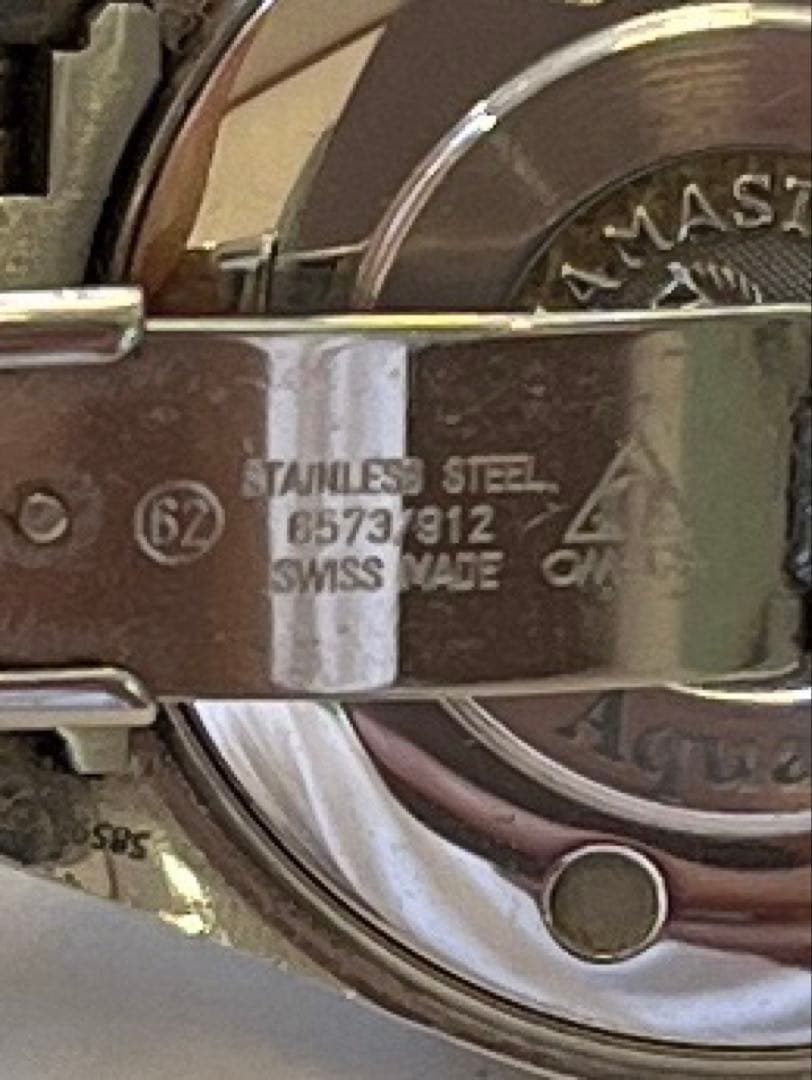 オメガ　シーマスターアクアテラ用パーツ6573/912 コマ　ピン　約12ｍｍ幅