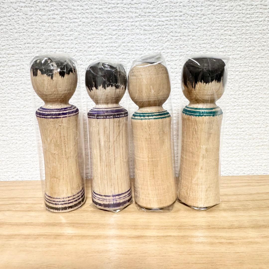今 晃 3寸こけし 4本セット 伝統こけし