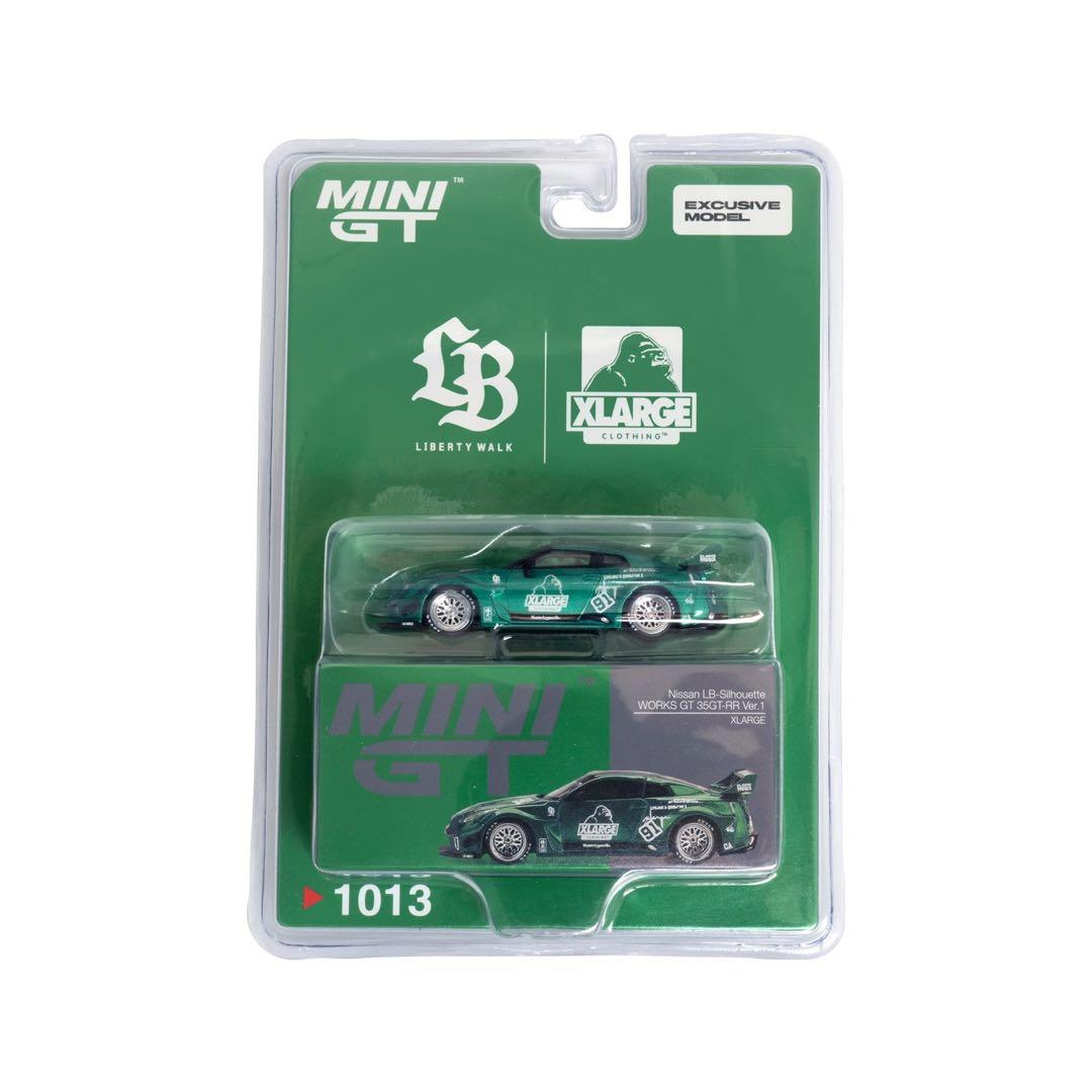 12台セット特価｜LBWK MINIGT XLARGE 35GT NISSAN緑