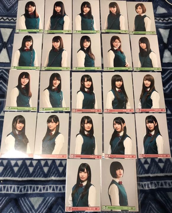 欅坂46 残酷な観客達 DVD Blu-ray キャラクター 生写真 まとめ売り