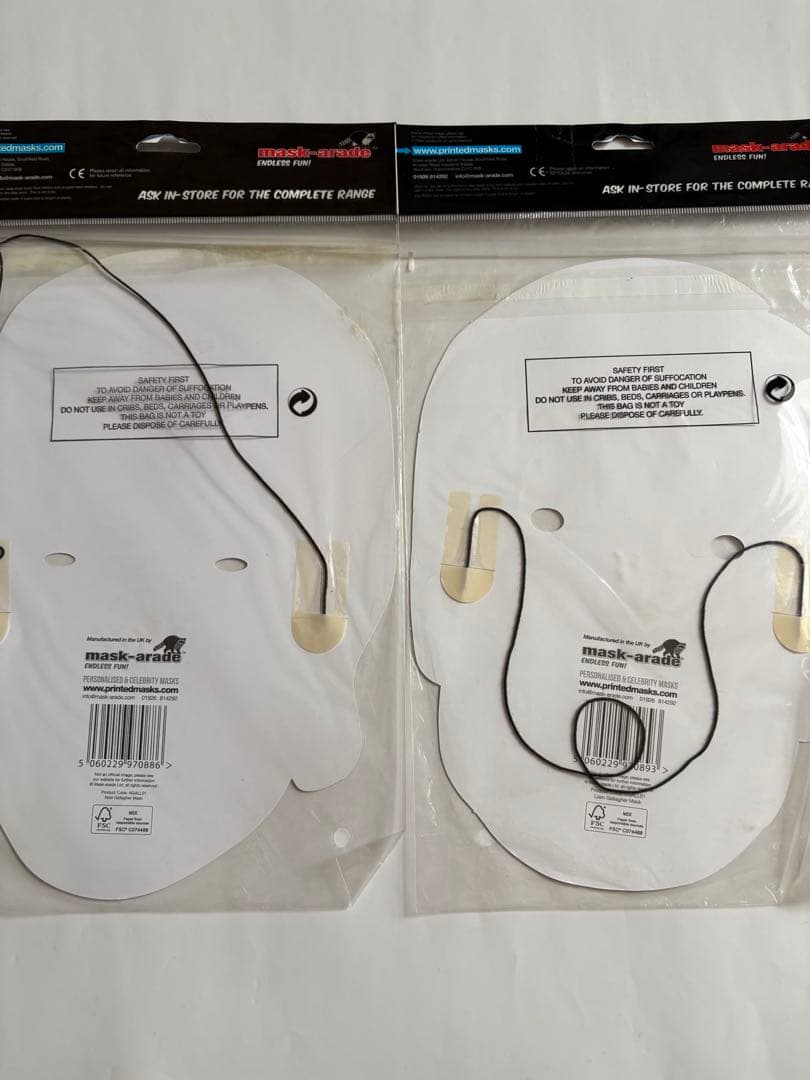 オアシス　oasis パーティーマスク　お面　 未開封　未使用