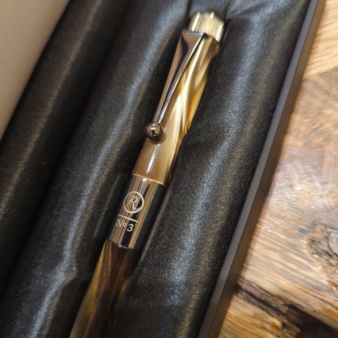 ROMEO ボールペン #3 細軸 イタリアンベージュ 箱付 中古美品