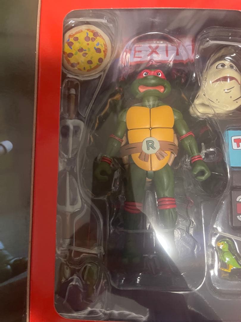 NECA TMNTピザクラブ タートルズ 4亀セット