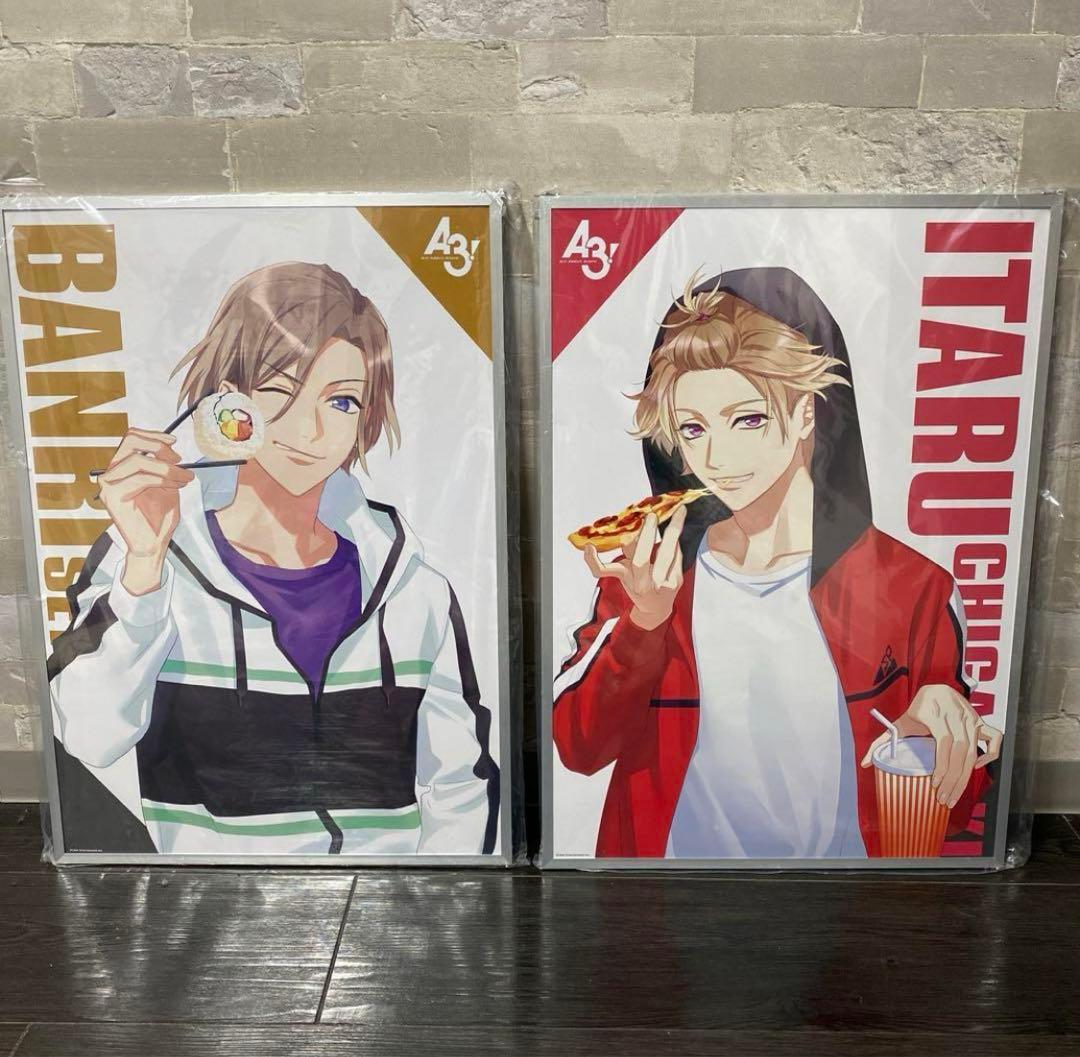 A3! 摂津万里 茅ヶ崎至 ビックポスター