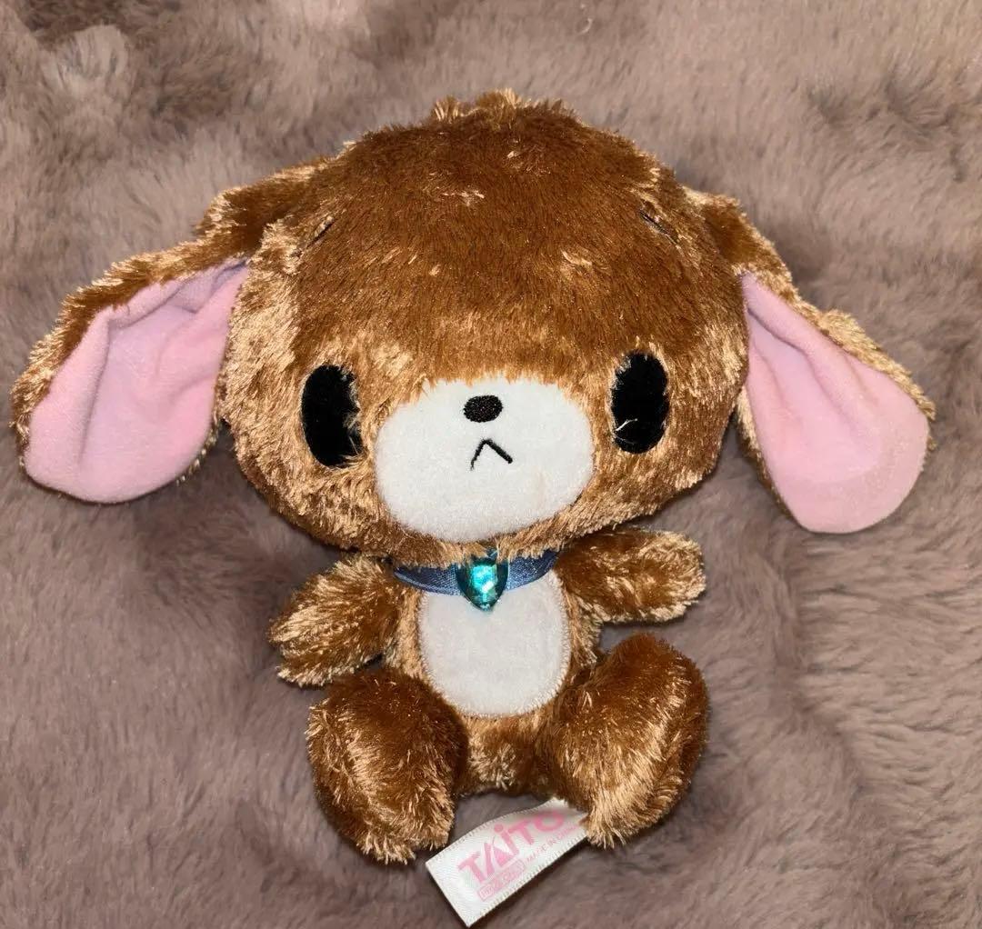 シュガーバニーズ　くろうさ　クリアアクセサリーぬいぐるみ