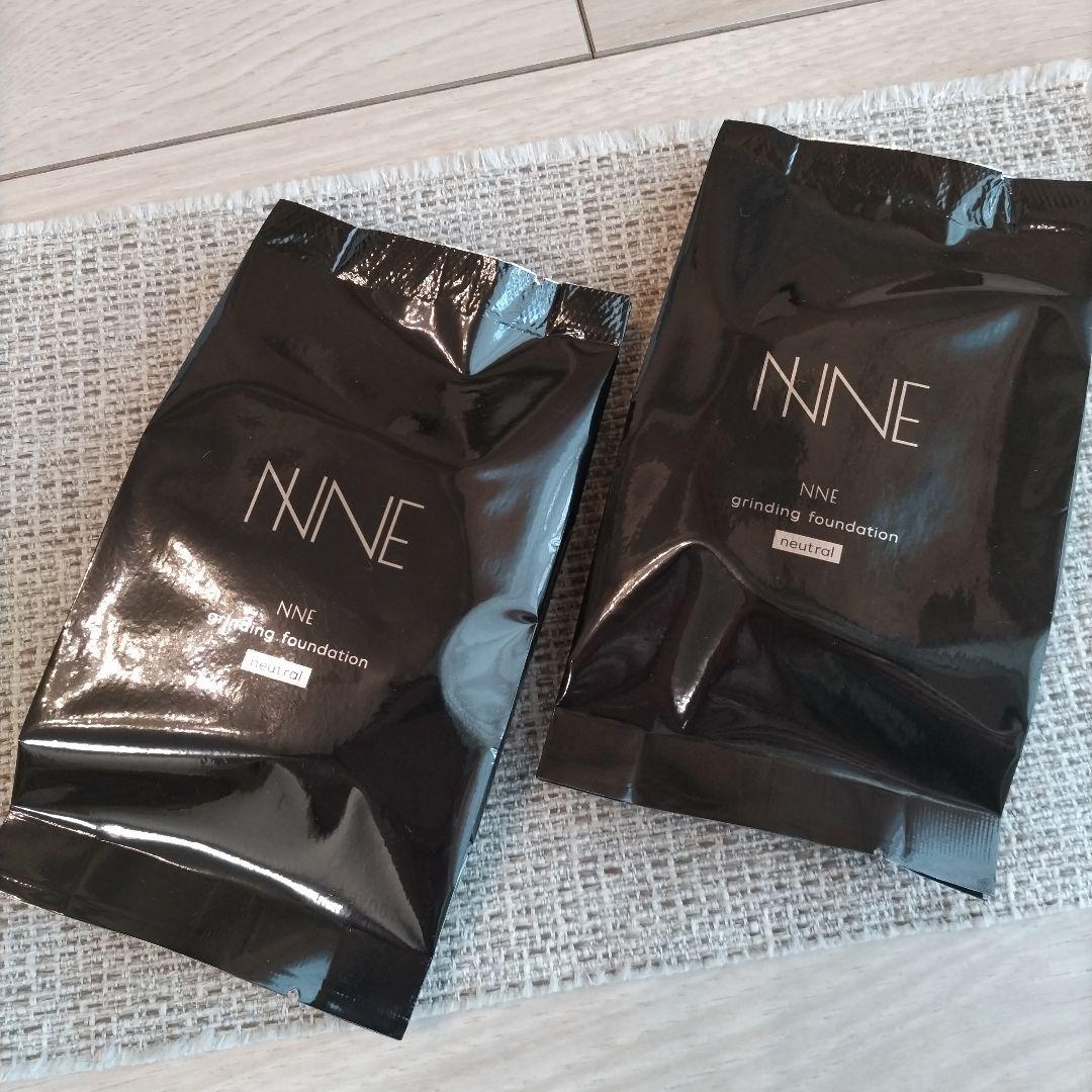 NNE グラインディング ファンデーション ニュートラル　レフィル２個