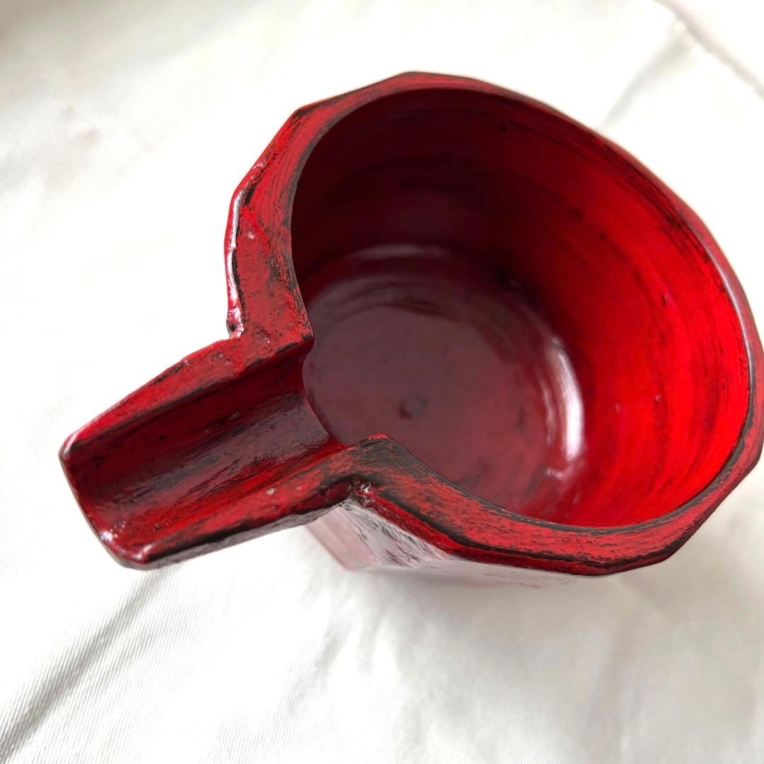 大藏達雄　根来塗り　片口　ぐい呑み　漆器　酒器　徳利　お猪口