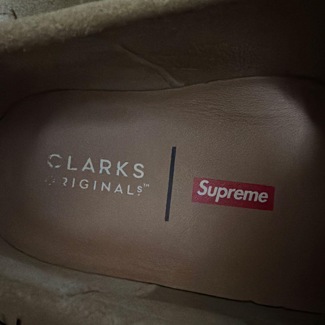 靴 Supreme x Clarks Wallabee Maple