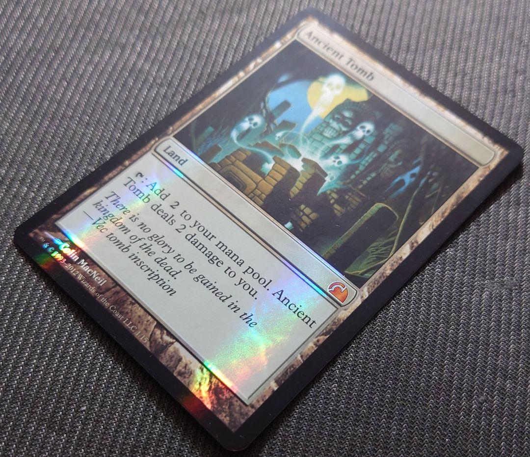 mtg 超高騰中 古しえの墳墓 英語版 FOIL 初版イラスト ftv edh