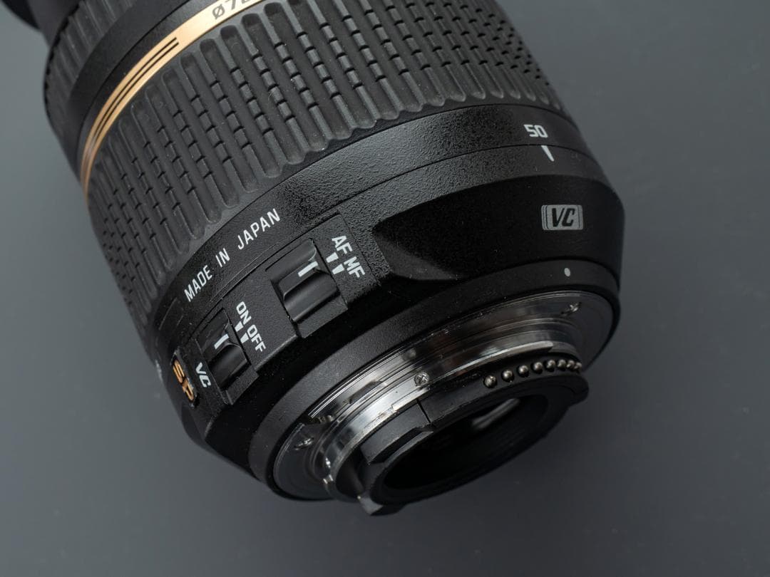 完動実用品！TAMRON 17-50mm F2.8 VC B005 Nikon用