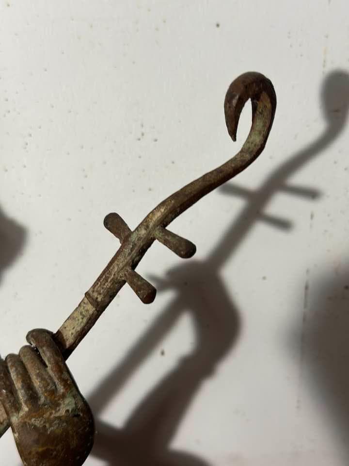 【貴重】タイ仏像　19世紀　古銅鍍金仏 ガンダルヴァ