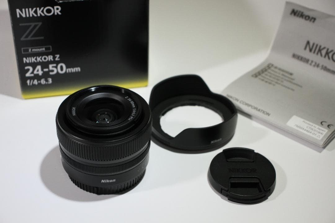 【美品】NIKKOR Z 24-50mm f/4-6.3 ズームレンズ