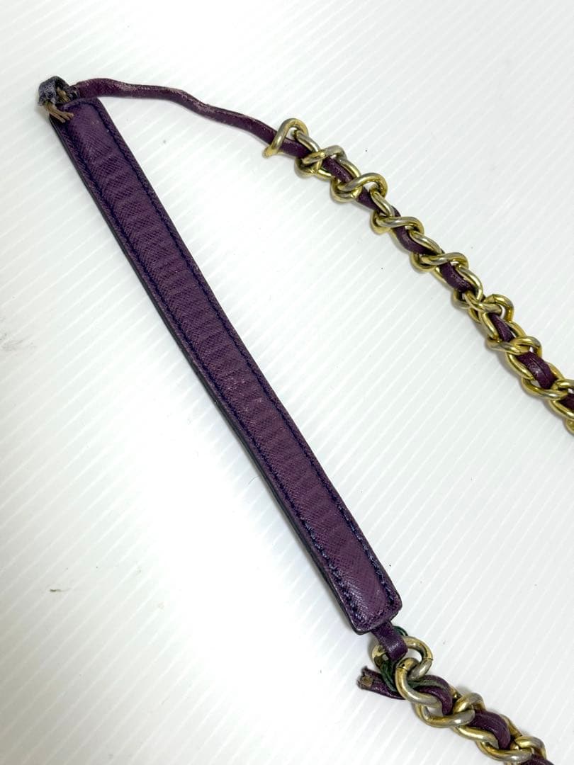 訳あり プラダ PRADA チェーンショルダーバッグ