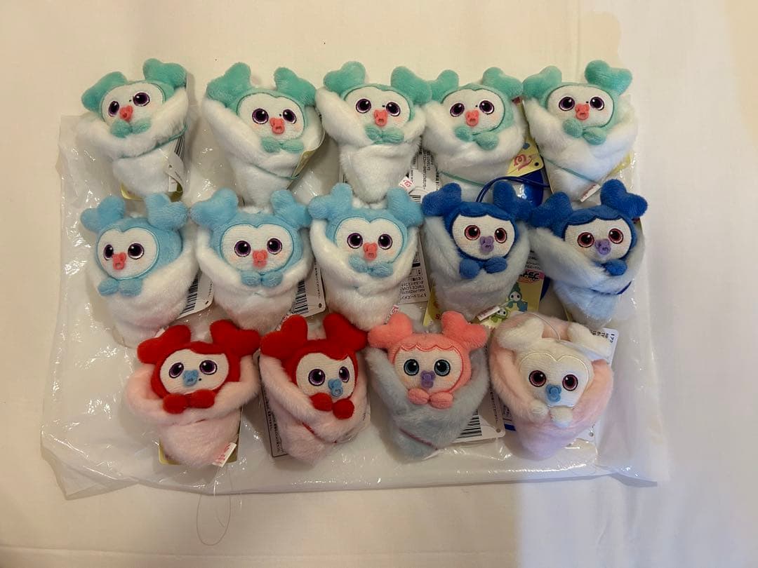 TWICE LOVELYS おくるみマスコット 14個セット