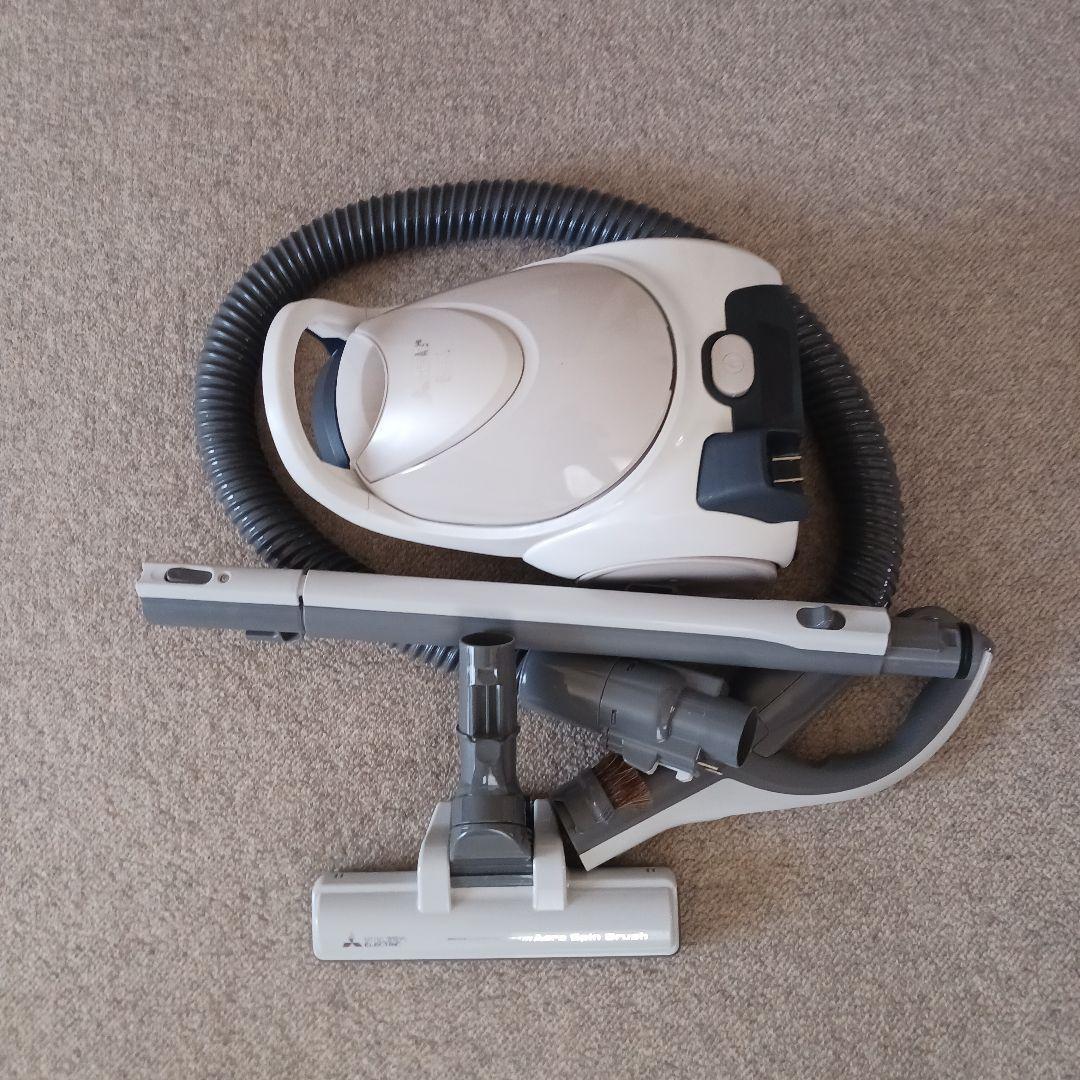 三菱紙パック式掃除機　稼働品