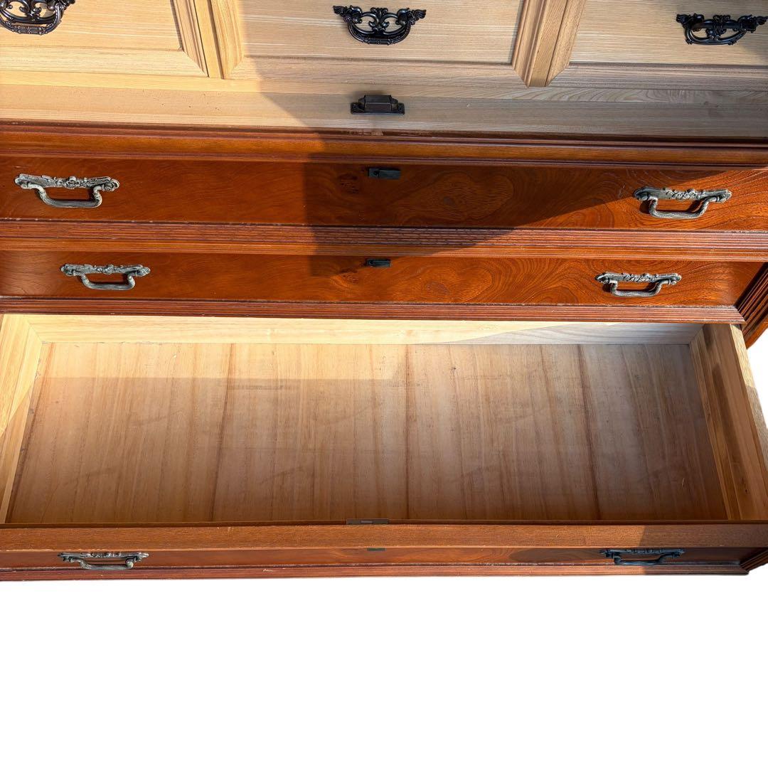 【美品】桐箪笥 桐タンス 和箪笥 10段 装飾 着物 高級