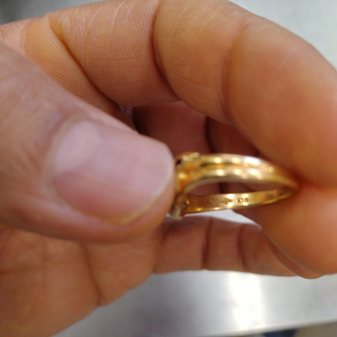 ツツミK１８金リング