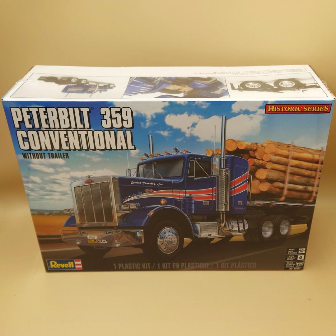 1/25 ピータービルト359 コンベンショナル プラモデル ドイツレベル