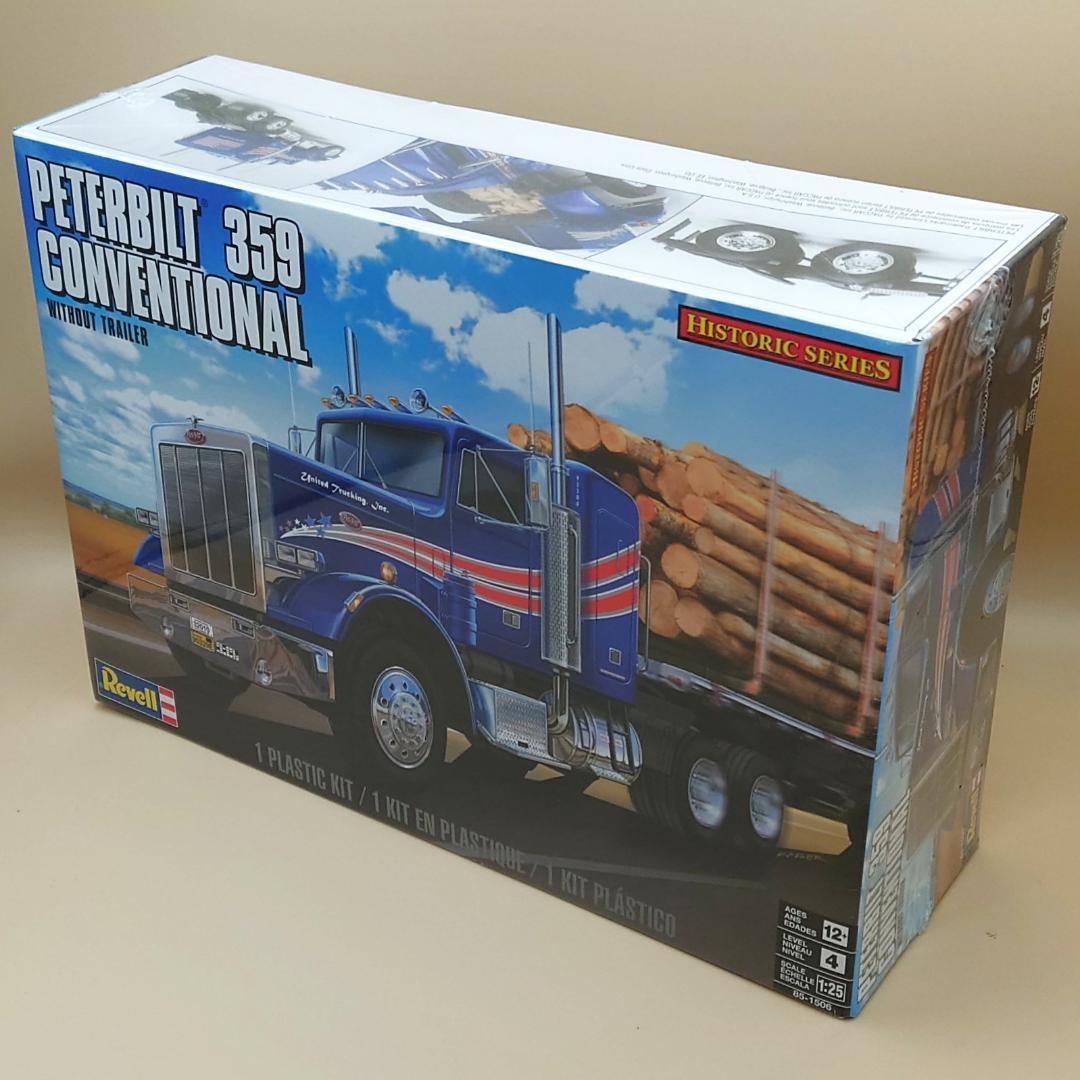 1/25 ピータービルト359 コンベンショナル プラモデル ドイツレベル