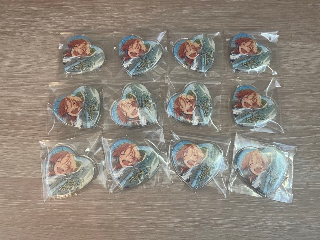 あんスタ　レオ　とるパカ　缶バッジ　スノーファイト　12点