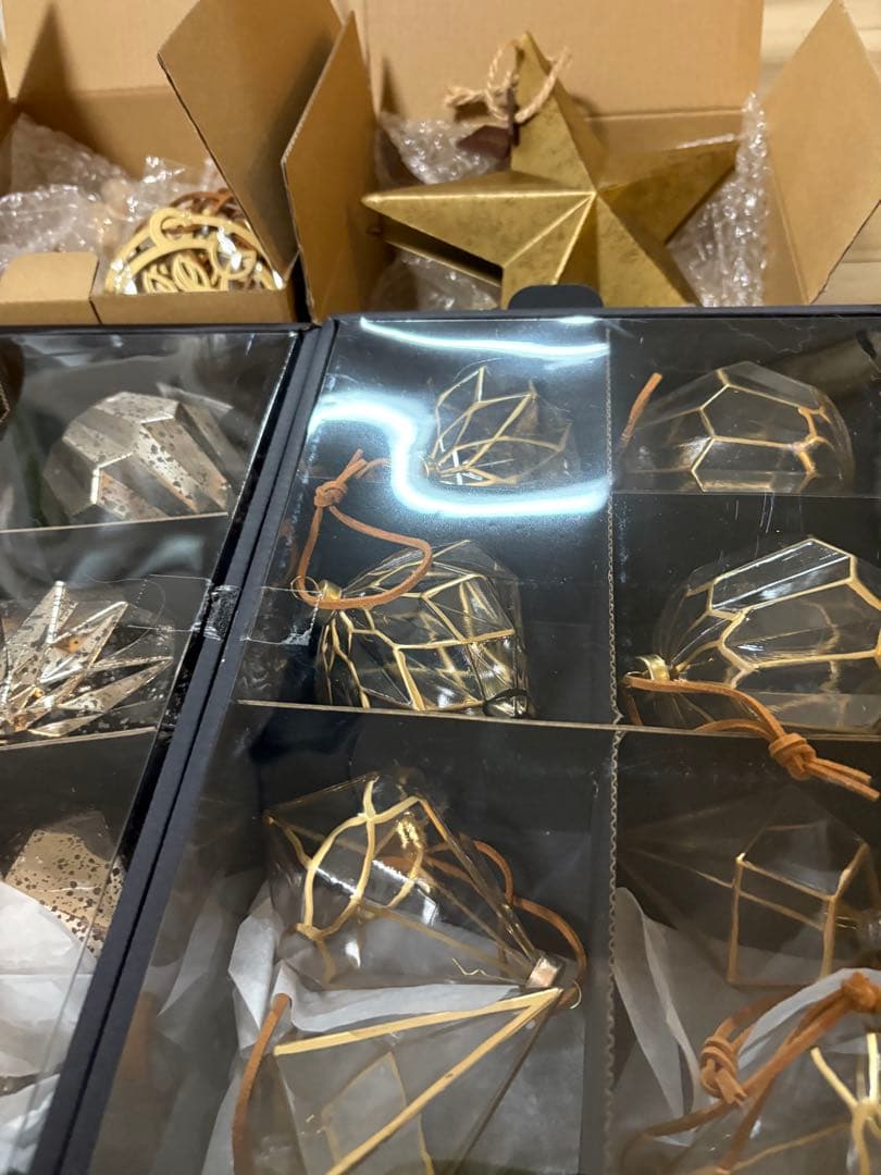 公式 正規品★アルザス クリスマスツリー オーナメント Grace 茶 40p