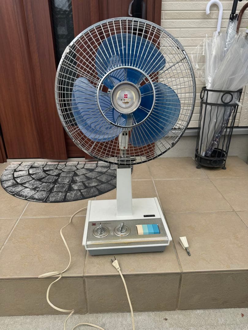 清*水様 ナショナル 扇風機 昭和レトロ F-30LHジャンク品
