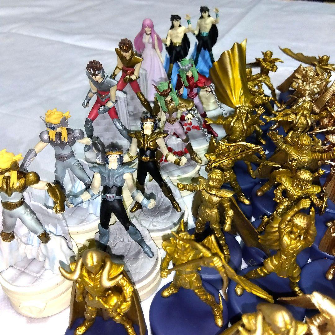 聖闘士星矢　チェスピースコレクション　ミニフィギュアセレクション　63体　まとめ