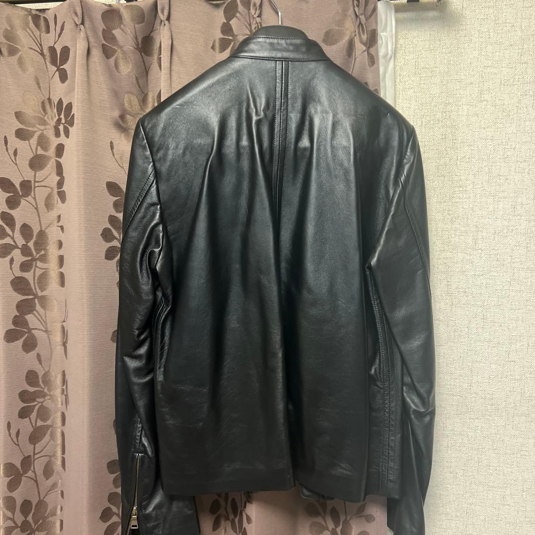 最終値下げ　 Paul Smith レザージャケット　ラムレザー L ブラック