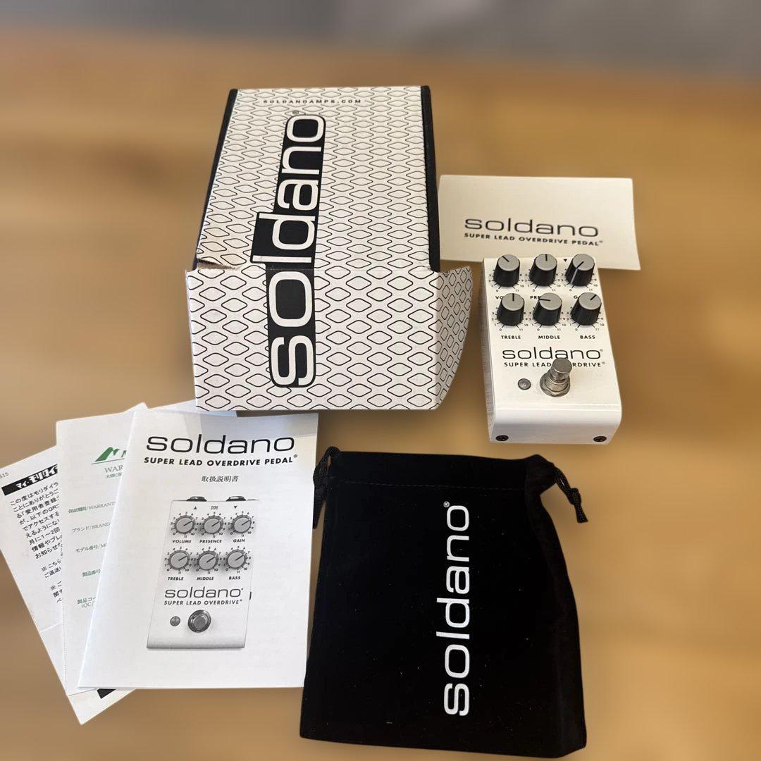 ☆美品☆Soldano SUPER LEAD OVERDRIVE SLO