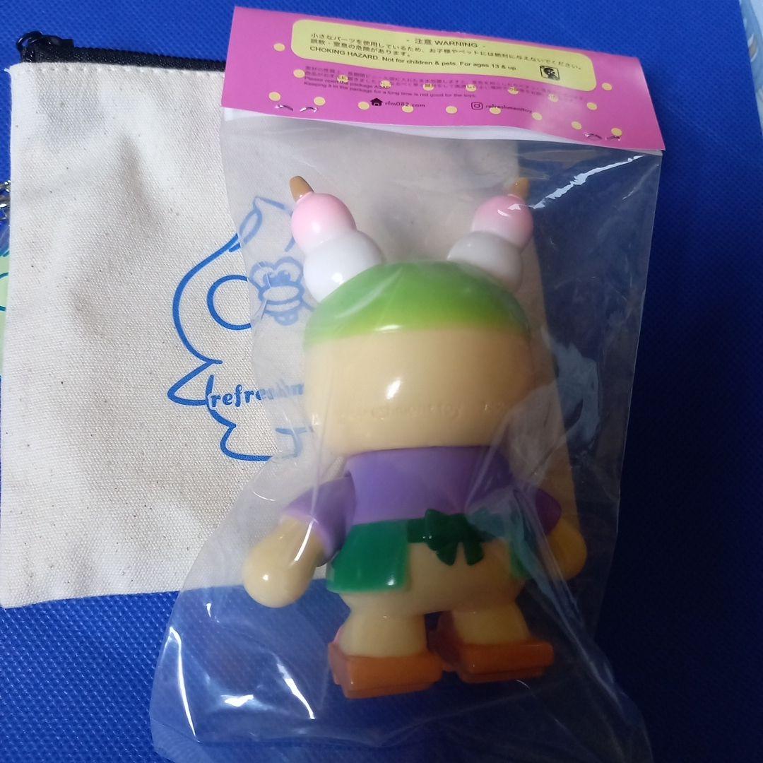 refreshmenttoy 団子のダンダン ソフビ袋付 リフレッシュメントトイ