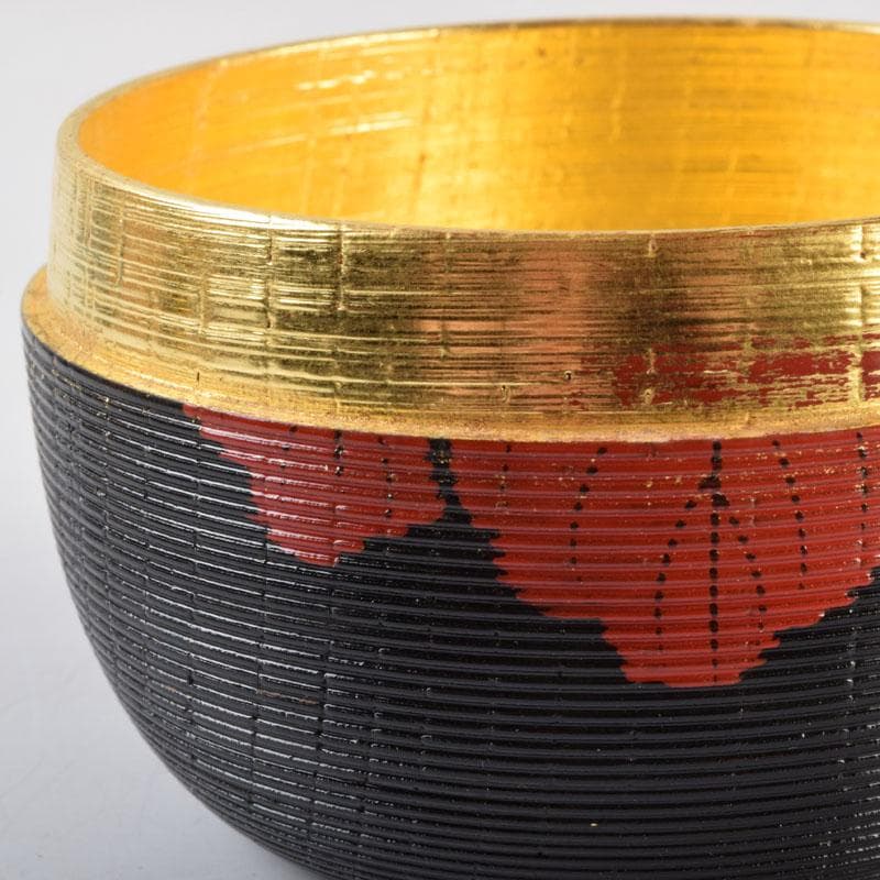 茶道具　加賀蒔絵師　高橋正良作　鵬雲斎好　菊桐文　寿輪棗　共箱　V　8728