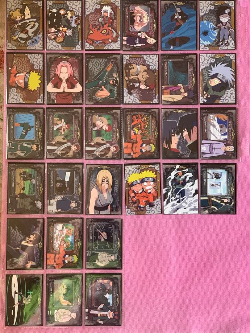 NARUTO ナルト トレカ シール アイス クリアカード 685枚セット