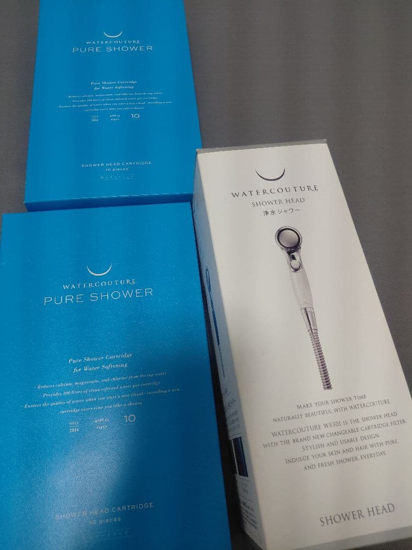 WATER COUTURE 浄水シャワー　カートリッジ10個セット×２セット