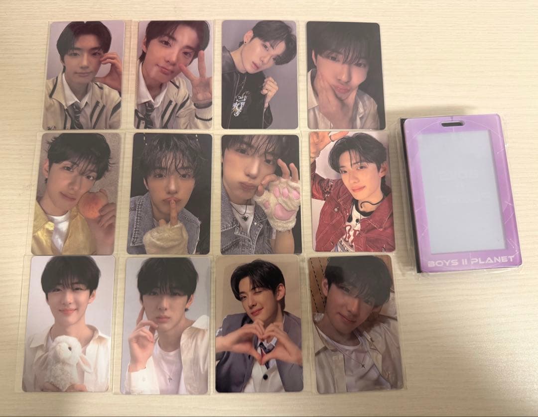 ボイプラ 韓国展示会 サンヒョン コンプ 12枚 トレカセット ケース付き