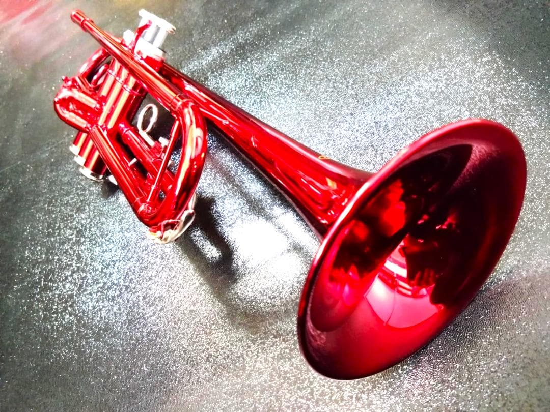 値下げ 新品同様❣Soleil トランペット STR-1 (レッド)