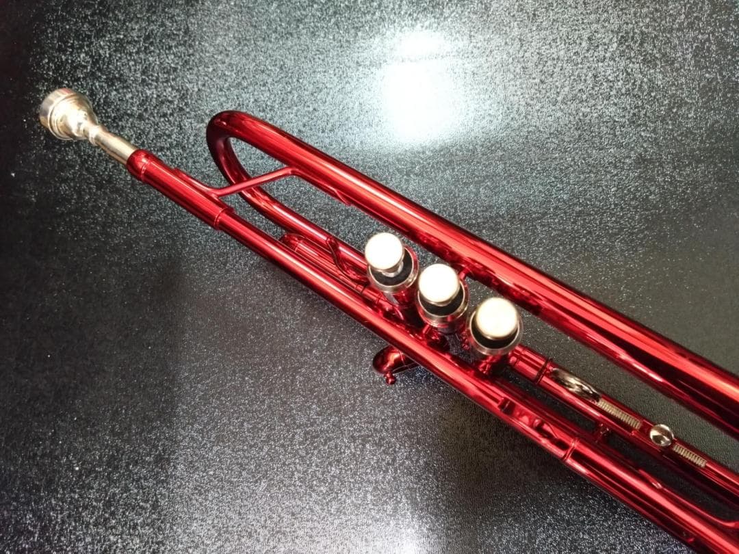 値下げ 新品同様❣Soleil トランペット STR-1 (レッド)
