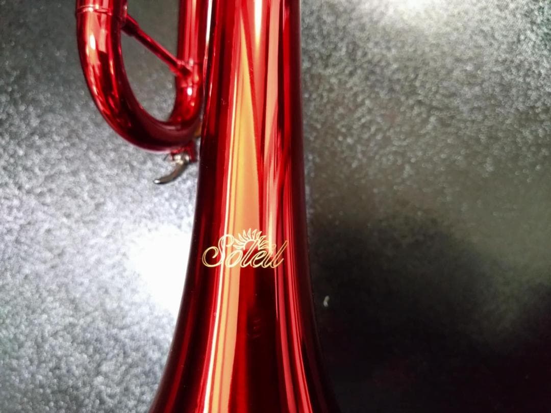 値下げ 新品同様❣Soleil トランペット STR-1 (レッド)