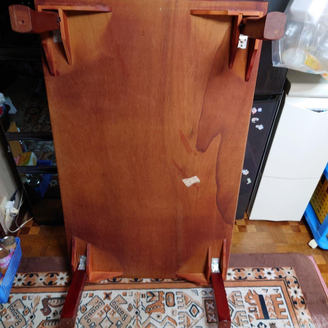 木製　座卓　折りたたみ　美品