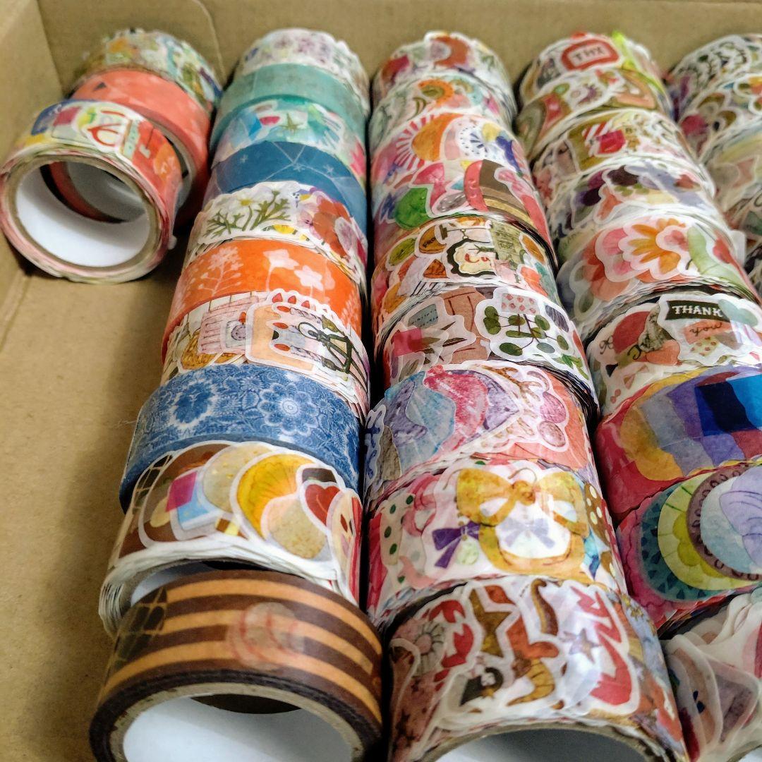 789.新品＆中古　フェリシモ　マスキングテープ　49個