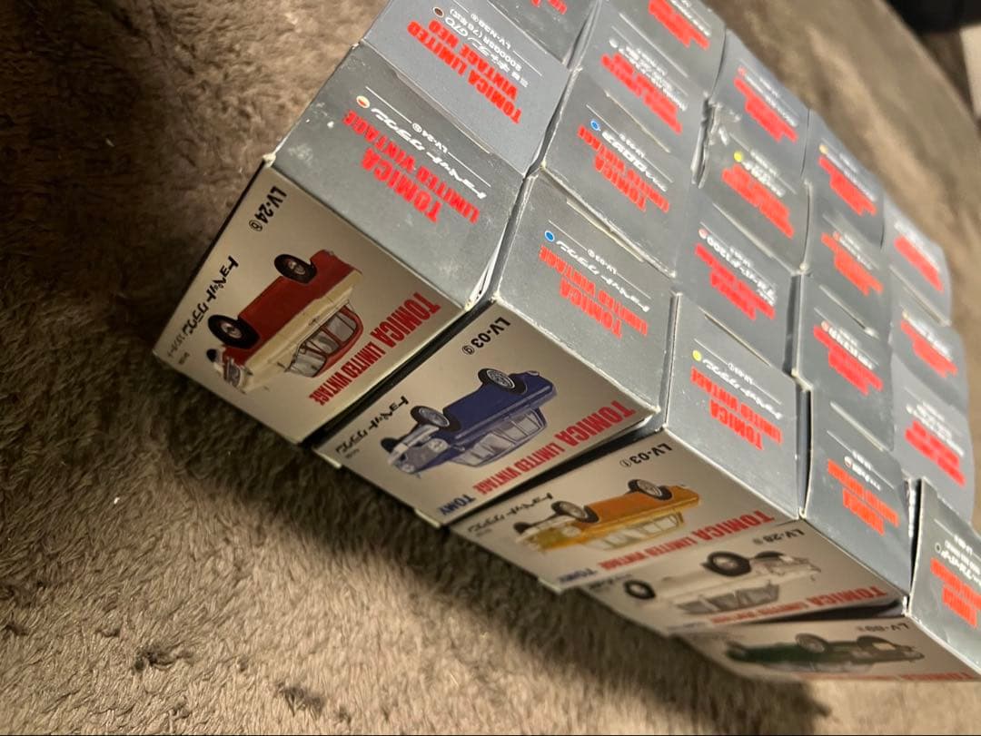 トミカリミテッドヴィンテージ ミニカーセット 20台