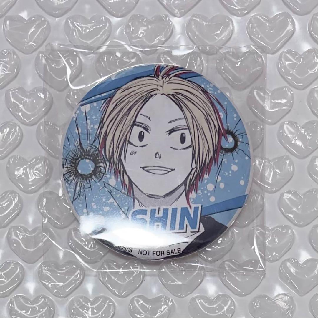 SAKAMOTO DAYS 朝倉シン ゼブラック 缶バッジ